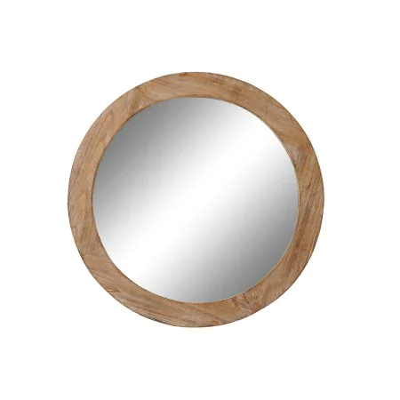 Specchio da parete DKD Home Decor Marrone Naturale Alpino 66 x 5 x 66 cm di DKD Home Decor, Specchi da parete - Rif: S3058000...