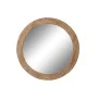 Wall mirror DKD Home Decor Brown Natural Alpino 66 x 5 x 66 cm by DKD Home Decor, Wall-Mounted Mirrors - Ref: S3058000, Price...