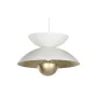 Lampadario Home ESPRIT Bianco Dorato Metallo 50 W 36 x 36 x 22 cm di Home ESPRIT, Plafoniere - Rif: S3058035, Prezzo: 35,80 €...