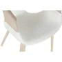 Silla de Comedor Home ESPRIT Blanco Poliéster Madera 55,5 x 67,5 x 80,5 cm de Home ESPRIT, Sillas - Ref: S3058036, Precio: 12...