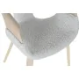 Chaise de Salle à Manger Home ESPRIT Gris Polyester Bois 55,5 x 67,5 x 80,5 cm de Home ESPRIT, Chaises - Réf : S3058037, Prix...