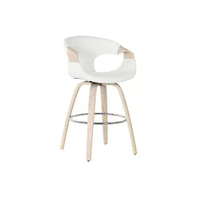 Banqueta Home ESPRIT Branco Madeira 55,5 x 52,5 x 92,5 cm de Home ESPRIT, Banquetas - Ref: S3058038, Preço: 132,45 €, Descont...