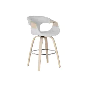 Tabouret Home ESPRIT Gris Bois 55,5 x 52,5 x 92,5 cm de Home ESPRIT, Tabourets - Réf : S3058039, Prix : 132,45 €, Remise : %