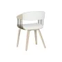 Silla de Comedor Home ESPRIT Blanco Poliéster Madera 51 x 55 x 76,5 cm de Home ESPRIT, Sillas - Ref: S3058040, Precio: 133,93...