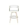 Stool Home ESPRIT White Wood 51,5 x 47,5 x 94,5 cm by Home ESPRIT, Barstools - Ref: S3058042, Price: 133,50 €, Discount: %