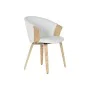 Silla de Comedor Home ESPRIT Blanco Poliéster Madera 60 x 57,5 x 79 cm de Home ESPRIT, Sillas - Ref: S3058044, Precio: 116,95...