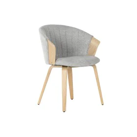 Silla de Comedor Home ESPRIT Gris Poliéster Madera 60 x 57,5 x 79 cm de Home ESPRIT, Sillas - Ref: S3058045, Precio: 116,95 €...