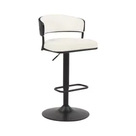 Stool Home ESPRIT White Metal 48,5 x 48 x 83,5 cm by Home ESPRIT, Barstools - Ref: S3058048, Price: 113,10 €, Discount: %