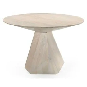 Mesa de Comedor Home ESPRIT Madera de mango 120 x 120 x 77 cm de Home ESPRIT, Mesas - Ref: S3058049, Precio: 573,25 €, Descue...