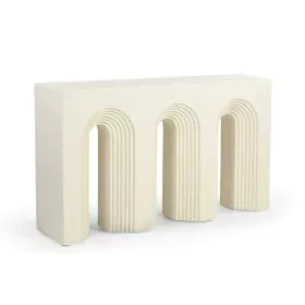 Console Home ESPRIT Bianco Legno di mango 150 x 35 x 87 cm di Home ESPRIT, Tavoli - Rif: S3058057, Prezzo: 682,65 €, Sconto: %