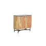 Buffet Home ESPRIT Noir Naturel Marbre Acacia 88 x 40 x 85 cm de Home ESPRIT, Buffets, crédences et vaisseliers - Réf : S3058...