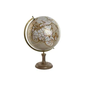 Globo Terrestre Home ESPRIT Bege Dourado Vintage 50 x 46 x 70 cm de Home ESPRIT, Adornos - Ref: S3058107, Preço: 113,98 €, De...