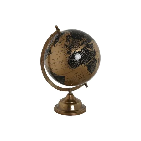 Globe terrestre Home ESPRIT Noir Doré 20 x 20 x 32 cm de Home ESPRIT, Objets de décoration - Réf : S3058111, Prix : 21,34 €, ...