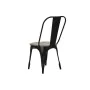 Sedia da Sala da Pranzo Home ESPRIT Nero Marrone scuro Legno Metallo 48 x 55 x 92 cm di Home ESPRIT, Sedie - Rif: S3058121, P...