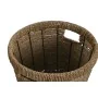 Set of Planters Home ESPRIT Brown Metal Fibre Tropical 36 x 36 x 29 cm by Home ESPRIT, Cachepots - Ref: S3058149, Price: 38,8...