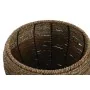 Set de pots de fleurs Home ESPRIT Naturel Métal Fibre Tropical 32 x 32 x 23 cm de Home ESPRIT, Cache-pots - Réf : S3058152, P...