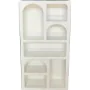 Shelves Home ESPRIT White MDF Wood 80 x 26 x 180 cm by Home ESPRIT, Shelving & Storage - Ref: S3058154, Price: 392,98 €, Disc...