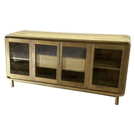 Aparador Home ESPRIT Cristal Teca 180 x 50 x 90 cm de Home ESPRIT, Armários e aparadores - Ref: S3058162, Preço: 979,57 €, De...