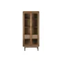 Display Stand Home ESPRIT Crystal Teak 80 x 45 x 190 cm by Home ESPRIT, Glass Cabinets - Ref: S3058163, Price: 953,10 €, Disc...