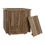 Macetero Home ESPRIT madera de teca 34,5 x 34,5 x 37 cm de Home ESPRIT, Maceteros - Ref: S3058167, Precio: 66,95 €, Descuento: %