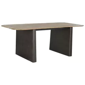 Dining Table Home ESPRIT Natural Dark brown Fir 200 x 90 x 75 cm by Home ESPRIT, Dining Tables - Ref: S3058183, Price: 507,79...