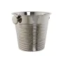 Champagne Cooler Home ESPRIT Golden Silver Stainless steel 24 x 24 x 22 cm by Home ESPRIT, Ice buckets and tongs - Ref: S3058...