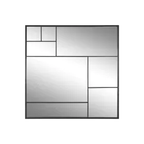 Wall mirror Home ESPRIT Black 90 x 2 x 90 cm by Home ESPRIT, Wall-Mounted Mirrors - Ref: S3058216, Price: 62,17 €, Discount: %