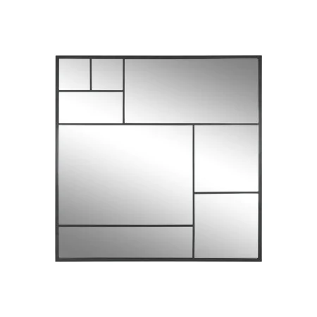 Wall mirror Home ESPRIT Black 90 x 2 x 90 cm by Home ESPRIT, Wall-Mounted Mirrors - Ref: S3058216, Price: 62,17 €, Discount: %