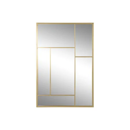 Wall mirror Home ESPRIT Golden 60 x 2 x 90 cm by Home ESPRIT, Wall-Mounted Mirrors - Ref: S3058219, Price: 55,24 €, Discount: %