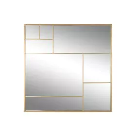 Wall mirror Home ESPRIT Golden 90 x 2 x 90 cm by Home ESPRIT, Wall-Mounted Mirrors - Ref: S3058220, Price: 64,92 €, Discount: %