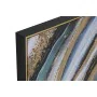 Painting Home ESPRIT Blue Golden polystyrene Canvas Modern 82 x 4,5 x 82 cm (2 Units) by Home ESPRIT, Prints on Canvas - Ref:...