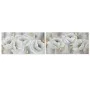 Pintura Home ESPRIT Branco Cinzento Tela Madeira MDF Tradicional 120 x 3 x 60 cm (2 Unidades) de Home ESPRIT, Impressões sobr...