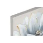 Bild Home ESPRIT Blau Weiß Leinwand Holz MDF Blume Traditionell 40 x 2,5 x 40 cm (2 Stück) von Home ESPRIT, Leinwanddrucke - ...