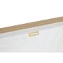 Cuadro Home ESPRIT Blanco Dorado Lienzo Madera MDF Moderno Hoja de planta 42 x 4 x 42 cm (2 Unidades) de Home ESPRIT, Impresi...