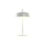 Desk lamp Home ESPRIT White Metal 25 W 220 V 25 x 25 x 46 cm by Home ESPRIT, Bedside and Table Lamps - Ref: S3058264, Price: ...