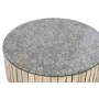 Mesa de Centro Home ESPRIT Natural Cristal Madera de eucalipto 90 x 90 x 30 cm de Home ESPRIT, Mesas - Ref: S3058271, Precio:...