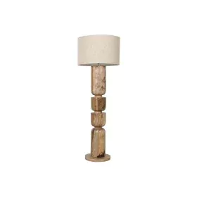 Lámpara de Pie Home ESPRIT Beige Natural 220 V 40 x 40 x 116 cm de Home ESPRIT, Lámparas de pie - Ref: S3058273, Precio: 152,...