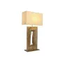 Lâmpada de mesa Home ESPRIT Bege Natural Madeira de mangueira 50 W 220 V 40 x 20 x 75 cm de Home ESPRIT, Candeeiros de mesa e...