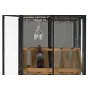 Range Bouteilles Home ESPRIT Noir Naturel Bois Métal 60 x 33 x 169 cm de Home ESPRIT, Étagères et supports - Réf : S3058331, ...