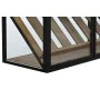 Flaschenregal Home ESPRIT Schwarz natürlich Holz Metall Kristall 102 x 32 x 60 cm von Home ESPRIT, Regale und Gestelle - Ref:...