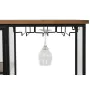 Flaschenregal Home ESPRIT Schwarz natürlich Holz Metall Kristall 102 x 32 x 60 cm von Home ESPRIT, Regale und Gestelle - Ref:...