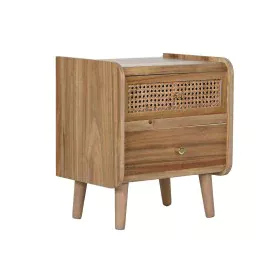 Nightstand Home ESPRIT Brown Acacia MDF Wood 40 x 30 x 46 cm by Home ESPRIT, Bedside Tables - Ref: S3058337, Price: 70,51 €, ...