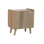 Mesita de Noche Home ESPRIT Marrón Madera de acacia Madera MDF 40 x 30 x 46 cm de Home ESPRIT, Mesillas de noche - Ref: S3058...