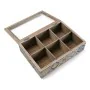 Box for Infusions Versa Wood 17 x 7 x 24 cm by Versa, Tea and coffee storage - Ref: S3401944, Price: 9,24 €, Discount: %