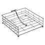 Napkin holder Versa Metal Steel 7 x 18,5 x 18,5 cm by Versa, Shelves and supports - Ref: S3402794, Price: 6,59 €, Discount: %