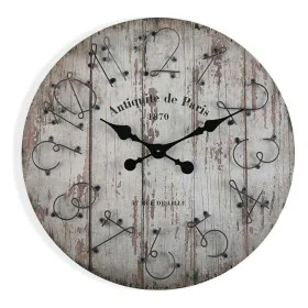 Horloge Murale Versa 21110101 Bois de Versa, Pendules murales - Réf : S3403008, Prix : 35,10 €, Remise : %