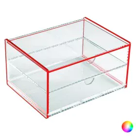 Box with compartments polypropylene (13 x 9,2 x 17,1 cm) by BigBuy Home, Cosmetic Organisers - Ref: S3403793, Price: 13,38 €,...