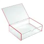 Caja con Tapa Polipropileno 13 x 4,8 x 17,1 cm de BigBuy Home, Cajas y arcones de almacenaje - Ref: S3403794, Precio: 7,27 €,...