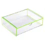 Caja con Tapa Polipropileno 13 x 4,8 x 17,1 cm de BigBuy Home, Cajas y arcones de almacenaje - Ref: S3403794, Precio: 7,27 €,...