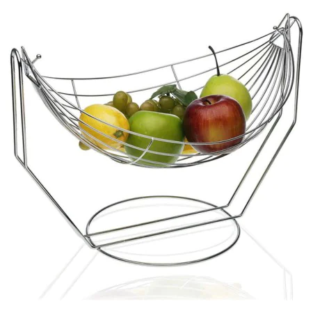 Fruit Bowl Versa 10035330 Metal Steel (29 x 41 x 31,5 cm) by Versa, Bowls and large cups - Ref: S3403947, Price: 10,59 €, Dis...